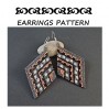 Cherry Blossom Diamond Beaded Earrings Pattern