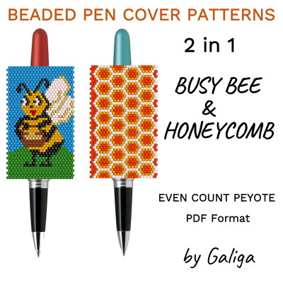 Busy Bee Pen Cover Patterns